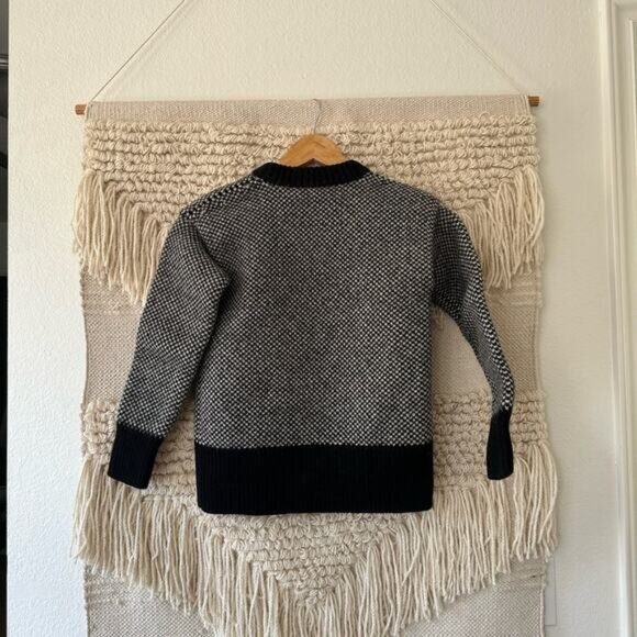 Tory Burch Two Tone Crewneck Sweater - Picture 6 of 6